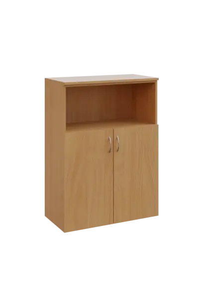 N 3 - 8DN kancelářská skříň, 2-dveřová/nika, 1100x800x400, buk Royal